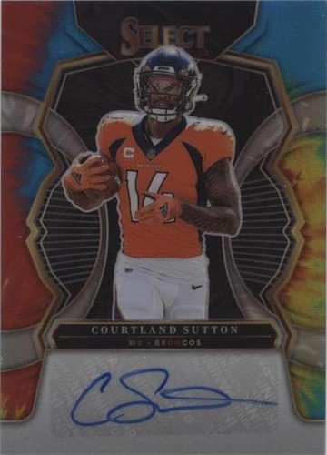 2022 Panini Select Courtland Sutton #SIP-CS