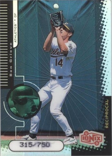 1999 Upper Deck Ionix - Ben Grieve #R44