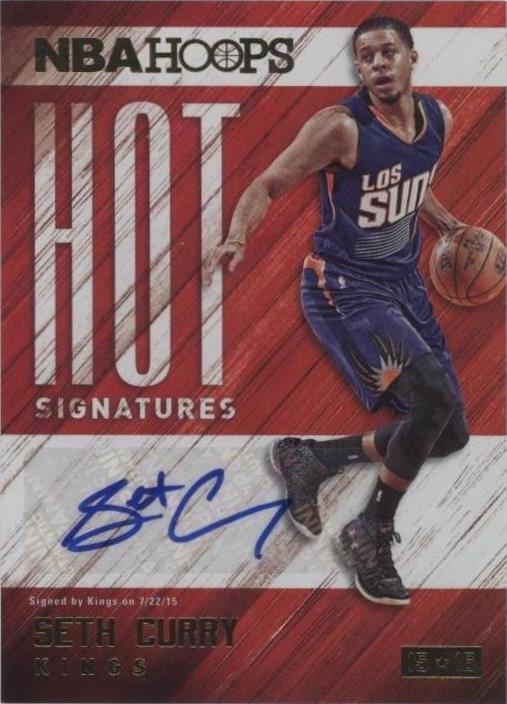 2015-16 Panini NBA Hoops - Seth Curry #HS-SCY