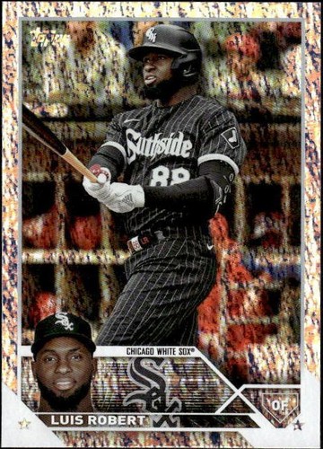 LUIS ROBERT TOPPS WBC WORLD BASEBALL CLASSIC HOLO FOIL BASE CUBA