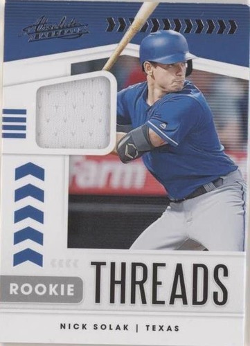2020 Panini Absolute - Nick Solak #RT-NS