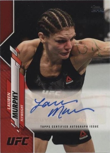 2020 Topps UFC - Lauren Murphy #UFCA-LM