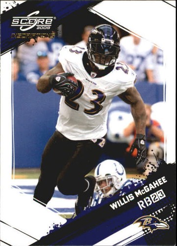 2009 Score Inscriptions Willis McGahee #28