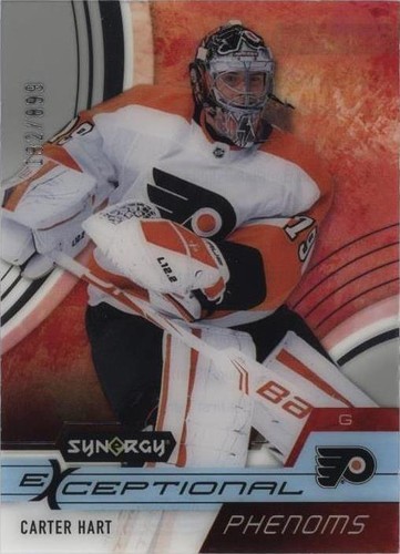 2021-22 Upper Deck Ice Base #21 Carter Hart - Philadelphia