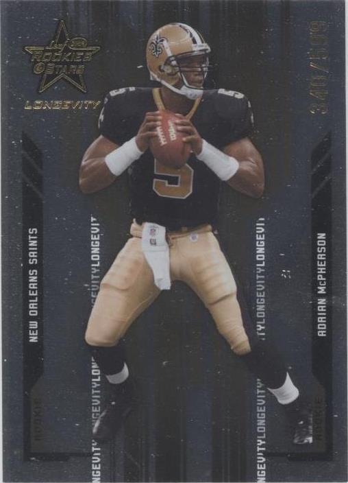 2005 Leaf Rookies & Stars Longevity Adrian McPherson #202