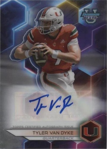 2023 Bowman's Best University Tyler Van Dyke #BOA-TV