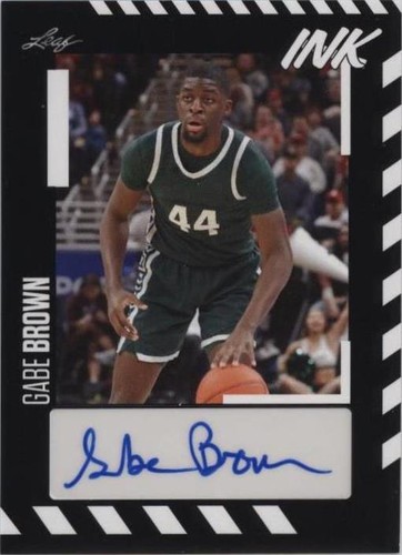 2023-24 Leaf Ink - Gabe Brown #BA-GB1