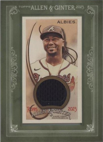 2023 Topps Allen & Ginter - Ozzie Albies #MFR-OA