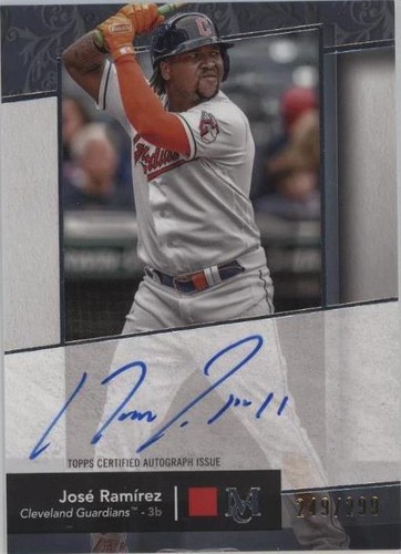 2024 Topps Museum Collection - Jose Ramirez #AA-JRA