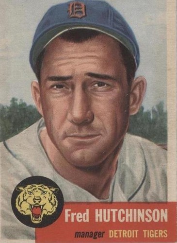 1953 Bowman Baseball #132 Fred Hutchinson EX *6738 | eBay