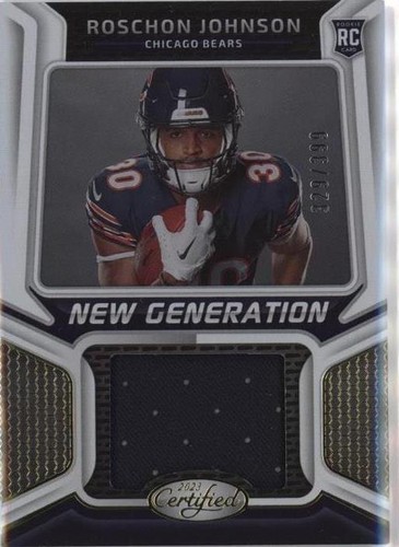 2023 Panini Certified Roschon Johnson #NGJM-7
