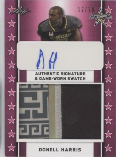 2020 Leaf Metal U.S. Army All-American Bowl Donell Harris #PA-DH1