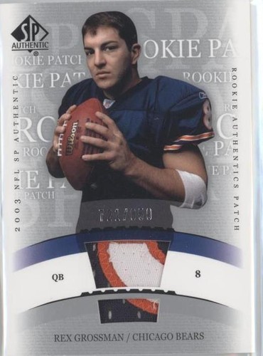 2003 SP Authentic Rex Grossman #264
