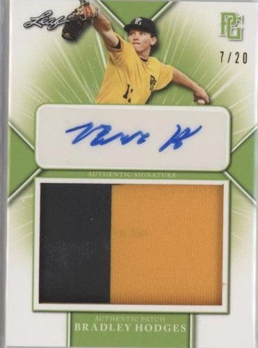 2021 Leaf Perfect Game National Showcase - Bradley Hodges #PA-BH1