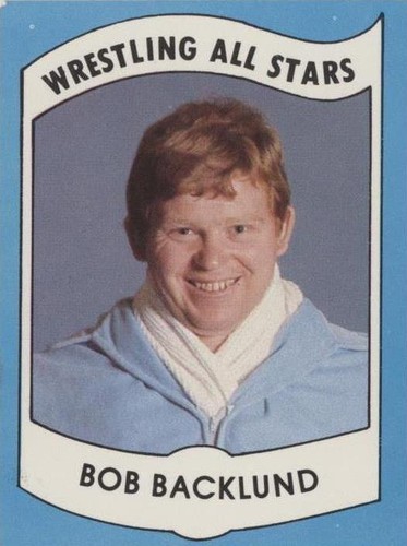 1982 Wrestling All-Stars Series A - Bob Backlund #12