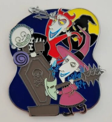 2023 Disney Parks The Nightmare Before Christmas Lock, Shock, and Barrel Pin