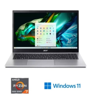 Acer Aspire 3 15.6 FHD Laptop AMD Ryzen 7 5700U 16GB RAM 512GB SSD Wi-Fi 6 New