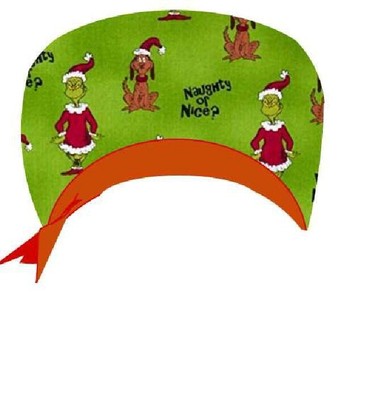 Grinch, Merry Grinchmas, Naughty or Nice: Scrub, Doctor, Chemo Hat, men/women