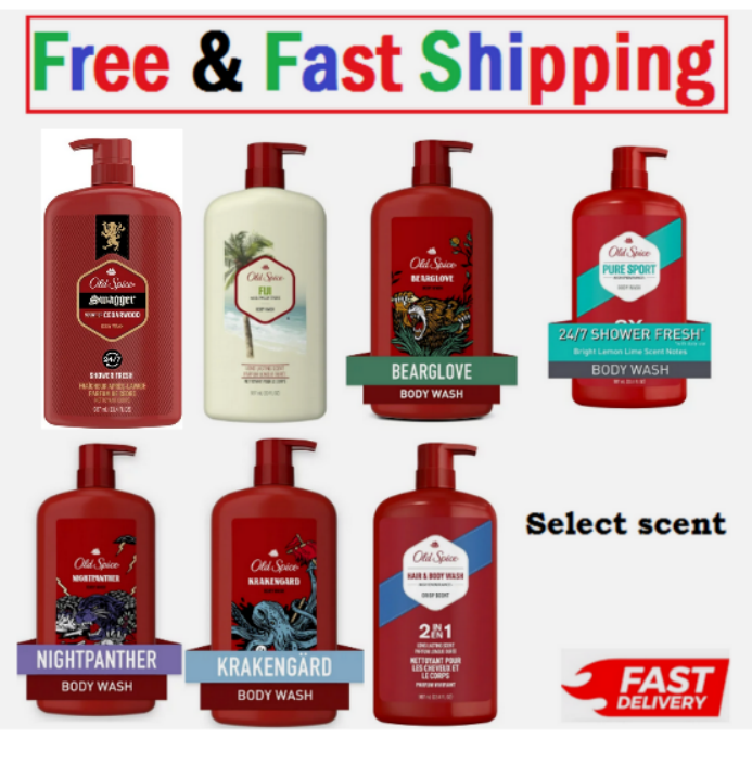 Old Spice Body Wash for Men 30 fl oz (887 mL)  Select Scent