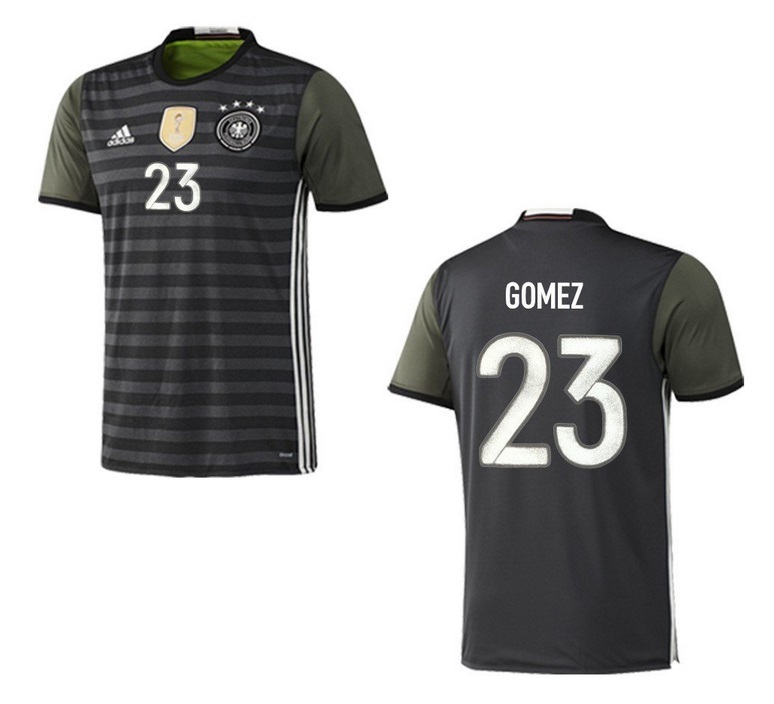 Trikot Adidas DFB 2016-2018 Away - Gomez 23 [128 - XXL] Fußball EM Deutschland 