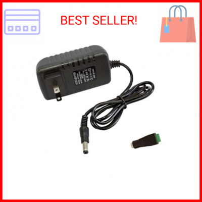 24 Volts 1 Amp Switching Power Supply,100-240V AC to DC 24Volts 1A 24W Converter