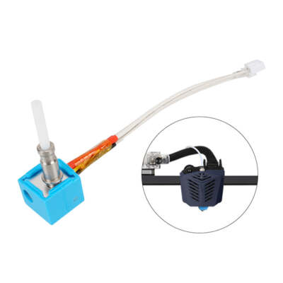 V5 J-head Hotend Kit Extruder Hot End Kit 0.4mm for Anycubic I3 Mega 3D Printer