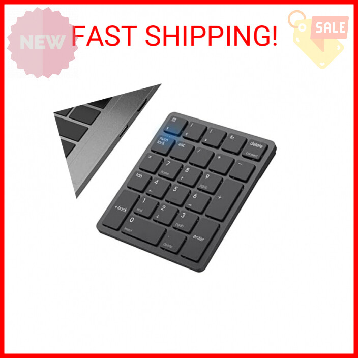 havit Bluetooth Number Pad Wireless Numeric Keypad Numpad 26