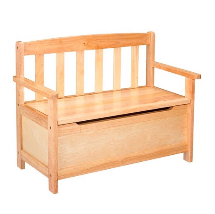 NEW Unused boxed Wooden toy box / chest seat from John Lewis in