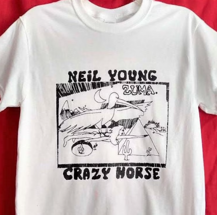 Neil Young & David Crosby Tシャツ Crosby, Stills, Nash & Young T shirt Déjà Vu Neil Young