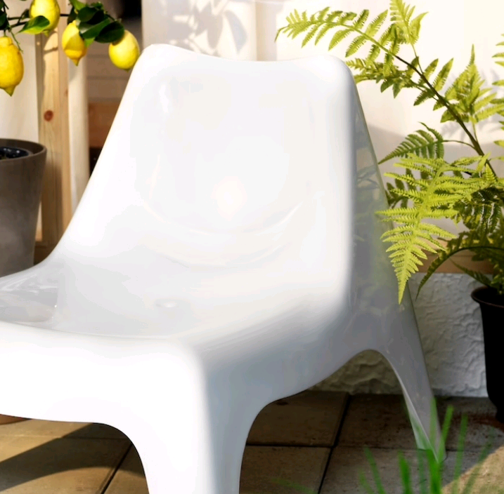 Ikea 2 Ps Vago Garden Chairs In White In Dunstable Bedfordshire Gumtree