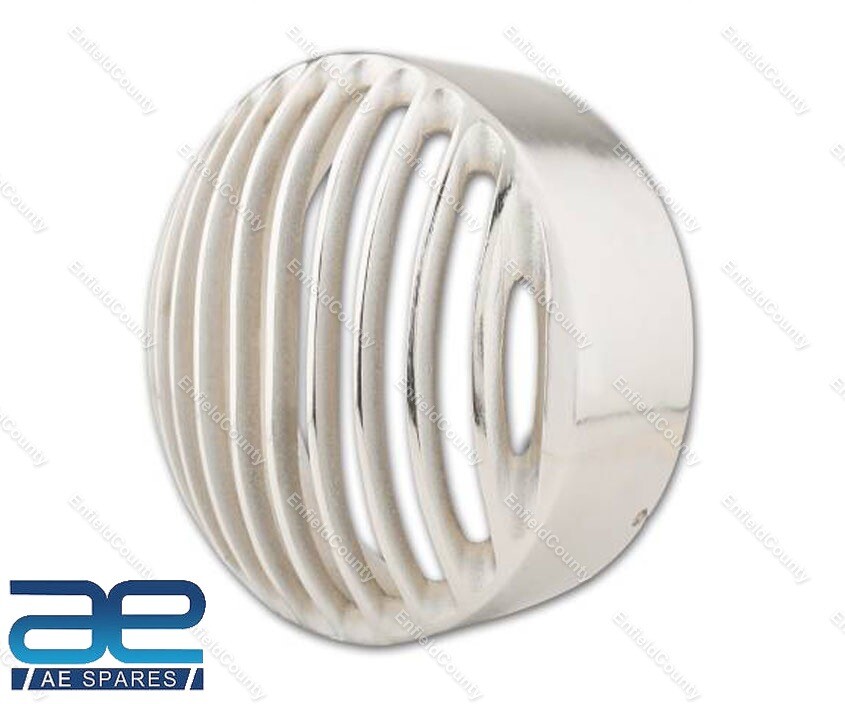 For Royal Enfield Classic 350 500 HeadLight Cover Grill Set Chrome 
