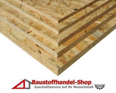 12mm OSB Spanplatte Platten 17,90€m² Grobspanplatte OSB Verlegeplatte Holzplatte