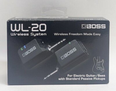 Boss WL-20 Digital Wireless Guitar System with Cable Tone Simulation