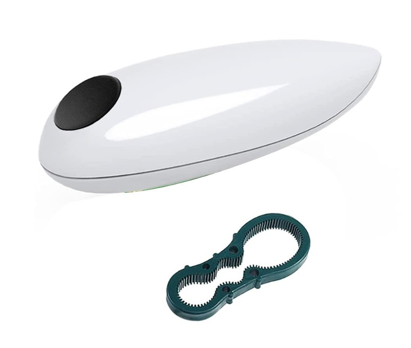KitchenHelper Portable Electric Cordless Can Opener, and bonus jar opener