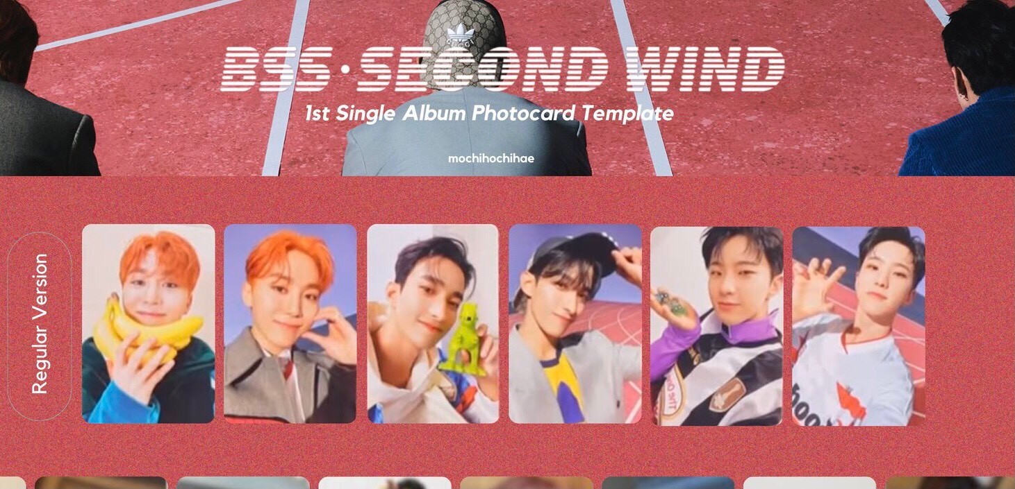 seventeen  BSS  SECOND WIND   ポストカード SEVENTEEN BSS BOSEOKSOON 1ST SINGLE 