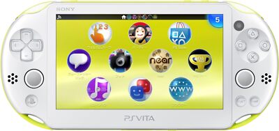 プレイステーションヴィータandソフト Sony PlayStation Vita Wi-Fi Model Lime Green (PCH-2000ZA13