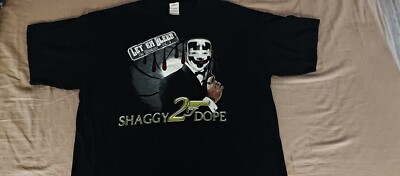 Shaggy 2 Dope Let Em Bleed Shirt 2xl ICP DJ Clay Psychopathic Records 007