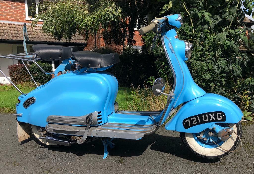 1959 Lambretta Ld150 Uk Reg From New Italian scooter 150 Ld Li gp Good runner v5 in Market
