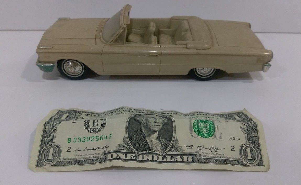 1963 Ford Galaxie Convertible Dealer Promo Tan