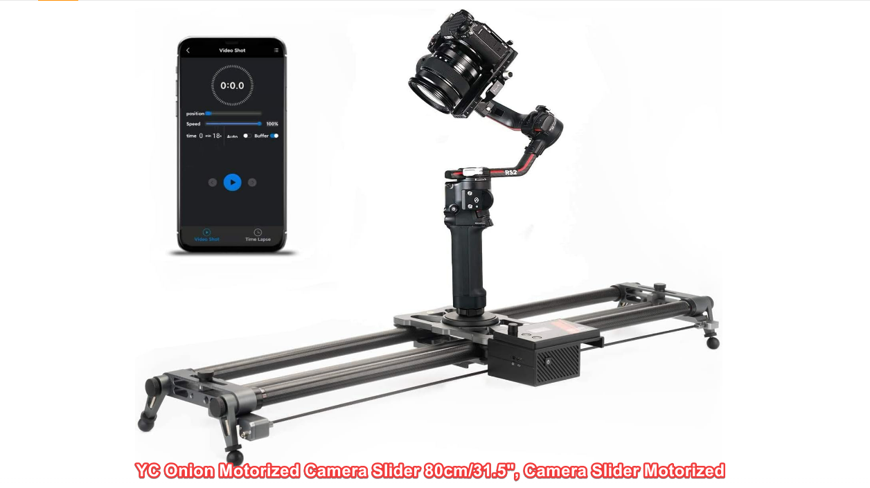 YC Onion Motorized Camera Slider 80cm/31.5