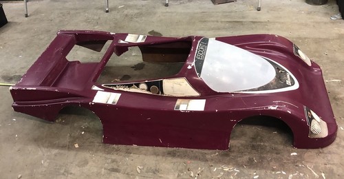 VERY RARE VINTAGE IMSA GT BG GOODRICH JIM BUSBY #68 GO KART BODY FREESHIP