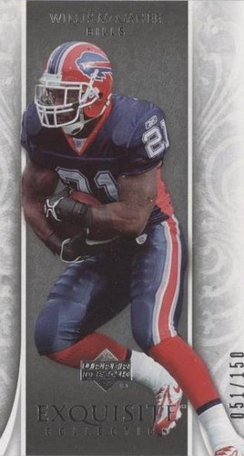 2006 Upper Deck Exquisite Collection Willis McGahee #8