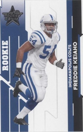 2006 Leaf Rookies & Stars Freddie Keiaho #139