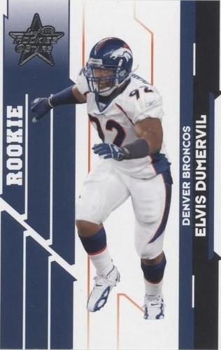 2006 Leaf Rookies & Stars Elvis Dumervil #136