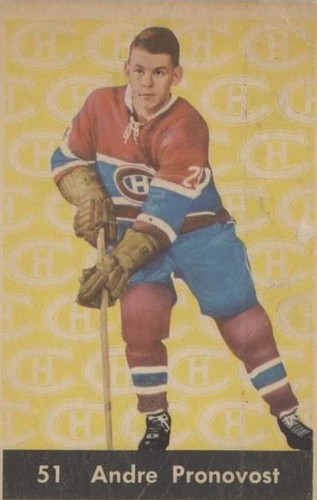 1961-62 Parkhurst - Andre Pronovost #51