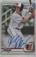 MLB 2023 TOPPS ARCHIVES カイル・ストワーズ 直筆サイン Kyle Stowers Signed 2023 Topps Series 1 Rookie Card