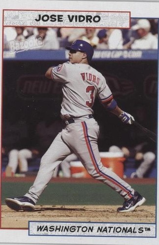2005 Topps Bazooka - Jose Vidro #138