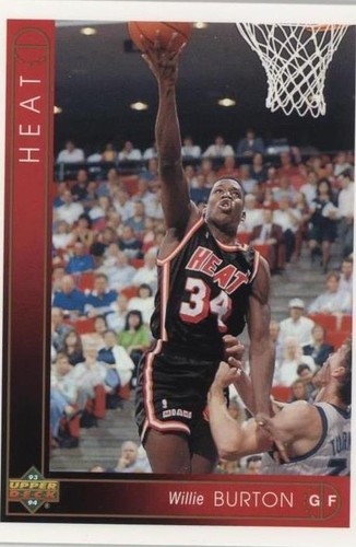 1993-94 Upper Deck - Willie Burton #34