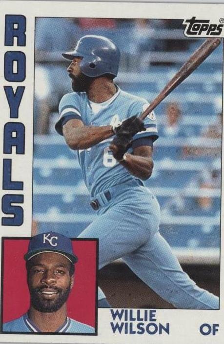 Topps 1984 - Willie Wilson #525