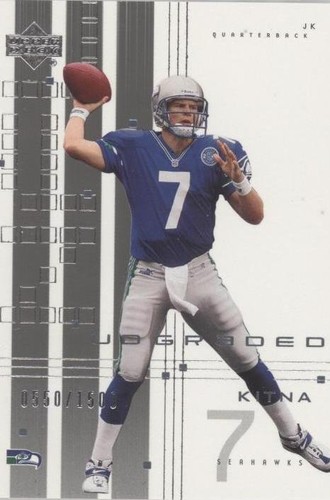 2000 UD Graded Jon Kitna #80